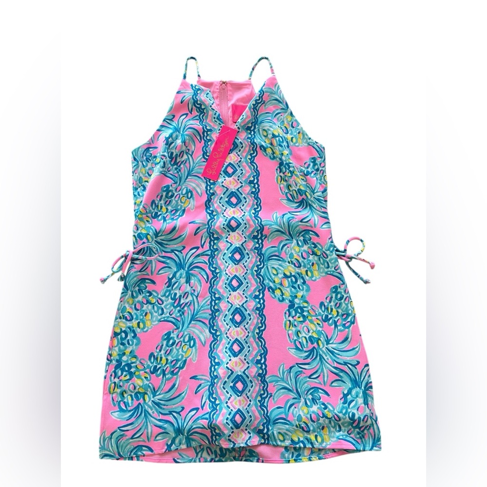NWT Lilly Pulitzer Pink and Blue Romper